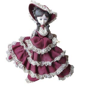 Vintage Bradley Doll 15" Victorian - Felicia - Made in Korea